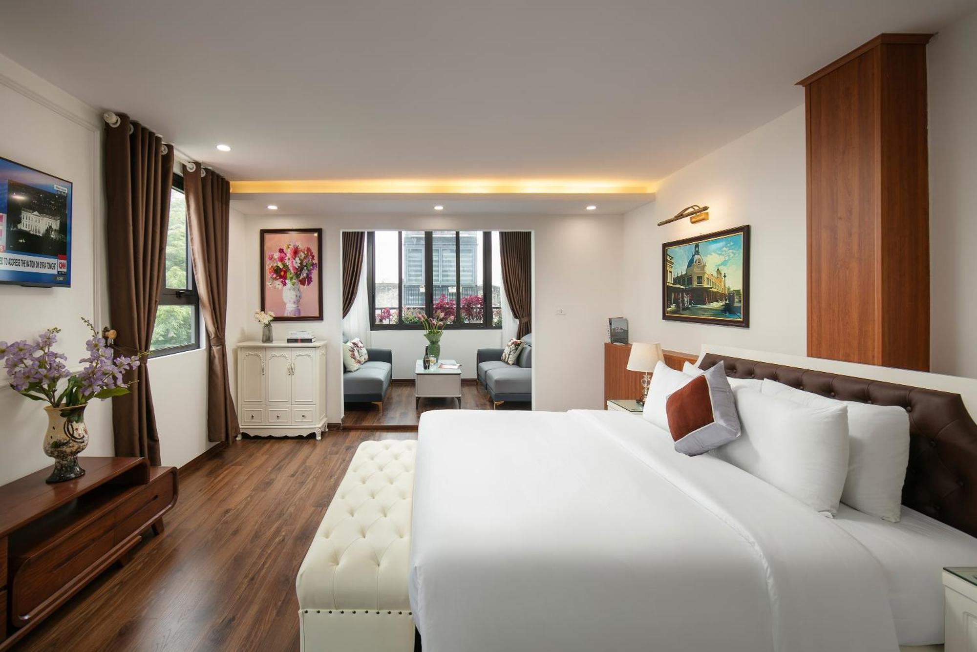 Trangtrang Luxury Hotel Hanoi Exterior photo